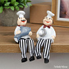 ФИГУРКА ПОВАР 9СМ ВИСЯЧИЕ НОЖКИ