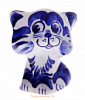 ФИГУРКА КОТ ГАВ ГЖЕЛЬ 6,5СМ
