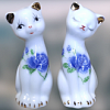 ФИГУРКА КОШКИ ПАРА 7,5СМ