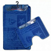 КОМПЛЕКТ 2 КОВРИКА 60*100СМ MICROFIBRE ZALEL