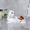 ФИГУРКА КОШКА С БАБОЧКОЙ 12СМ
