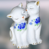 ФИГУРКА КОШКИ ПАРА 10СМ