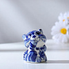 ФИГУРКА КОТ ЛАСКА ГЖЕЛЬ 7СМ