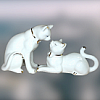 ФИГУРКА КОШКИ ПАРА 6-9СМ